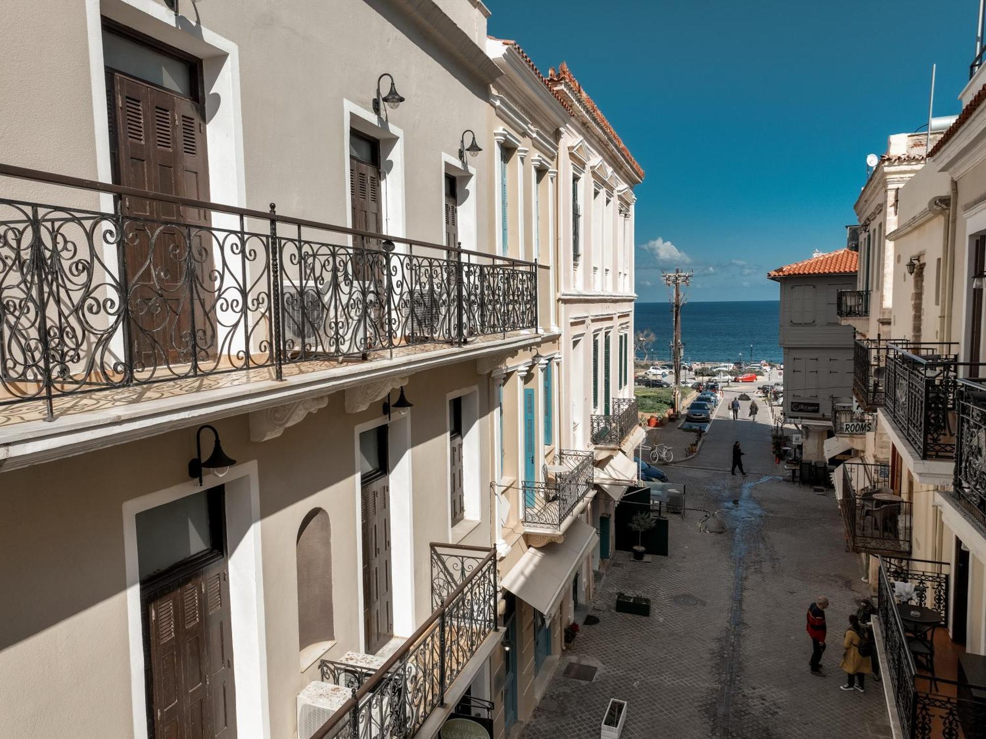 Casa Veneta Hotel Hriszí Aktí Haniá Kültér fotó